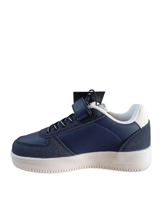 Kinder Sneakers mit Klettverschluss Marineblau
