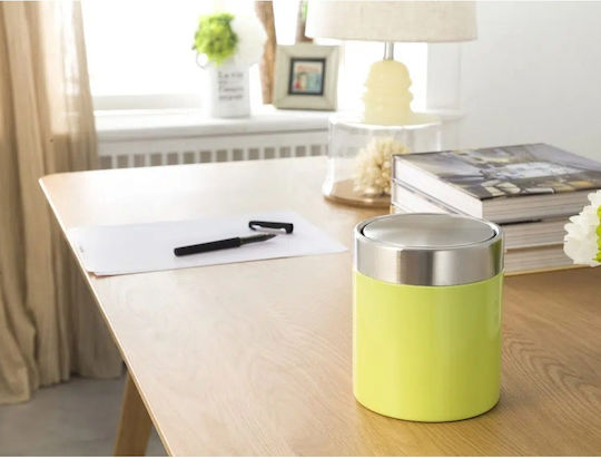 Eko Waste Bin Waste Plastic Green 1.5lt 1pcs