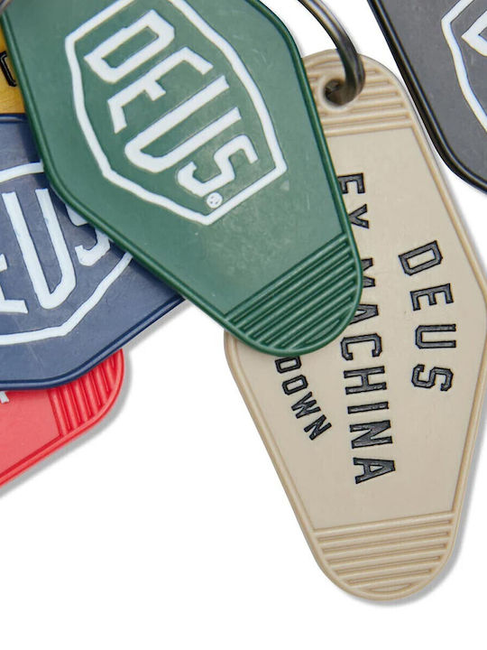 Deus Ex Machina Camperdown Key Tag Μπρελόκ Κίτρινο Dmf247740a