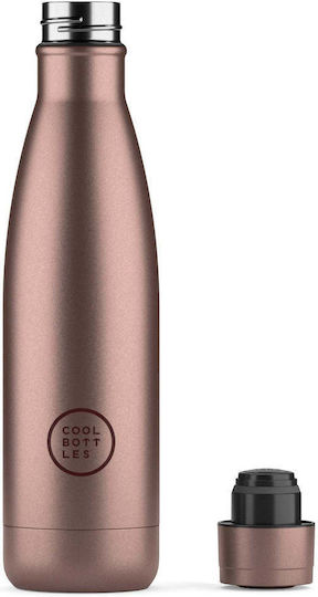 Cool Bottles Bottle Thermos Stainless Steel 500ml Metallic Pink