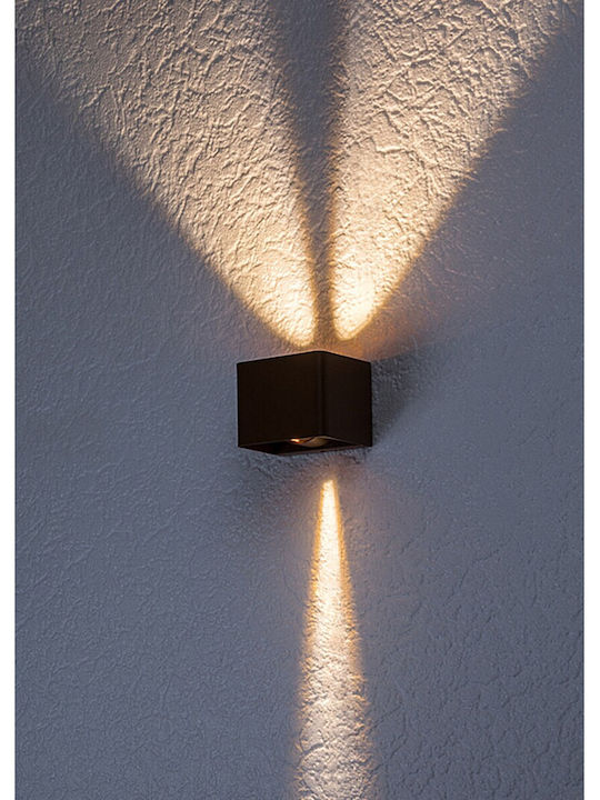 Rabalux Wall-Mounted Outdoor Light LED IP54 10W with Warm White Light