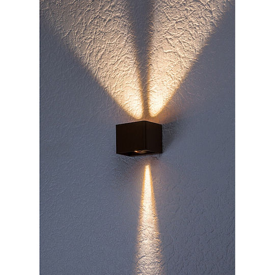 Rabalux Стенно Външно Осветително Тяло LED IP54 10W с Топло бяло Светлина