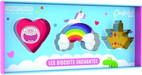 Set de Forme de Tăiat Biscuiți Magice Chefclub Kids
