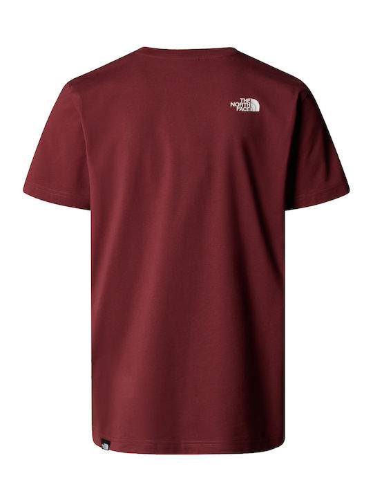 T-shirt Burgundy