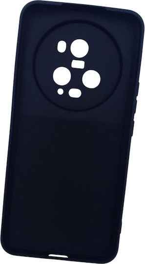 Naxius Umschlag Rückseite Silikon 1.8mm Schwarz (Realme 5 Pro)