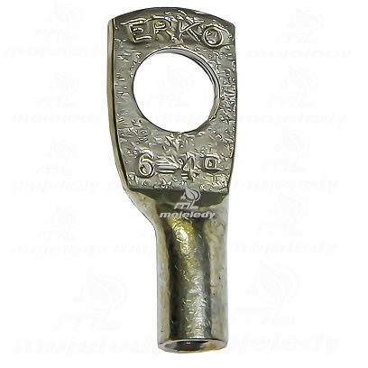 Kcs Cu 4mm M6 Ring Terminal 50 Pieces Erko