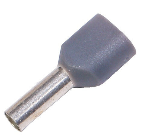 Manșon de Izolație Capăt 2x4-12 100buc Gri Erko