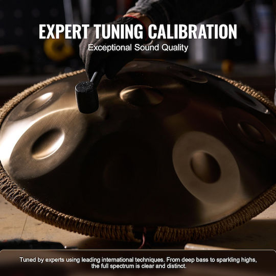 Vevor Handpan 9 Notes in D Minor Scale