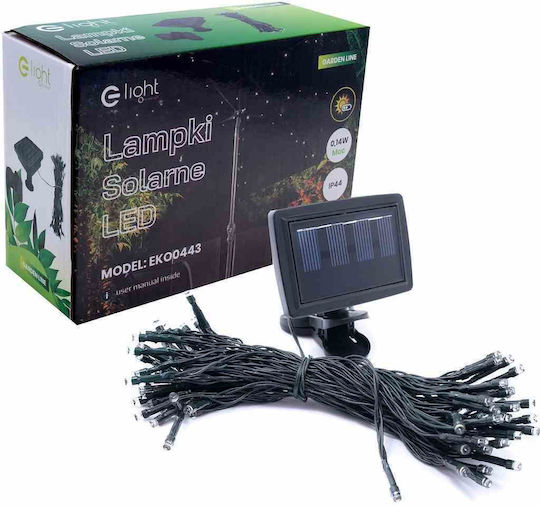 Eko Light Solarleuchte mit Warmes Weiß Licht