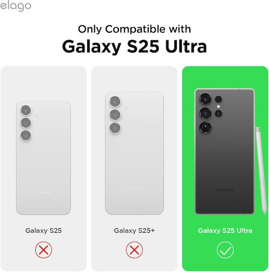 Elago Back Cover Silicon / Plastic Albastru deschis (Galaxy S25 Ultra)