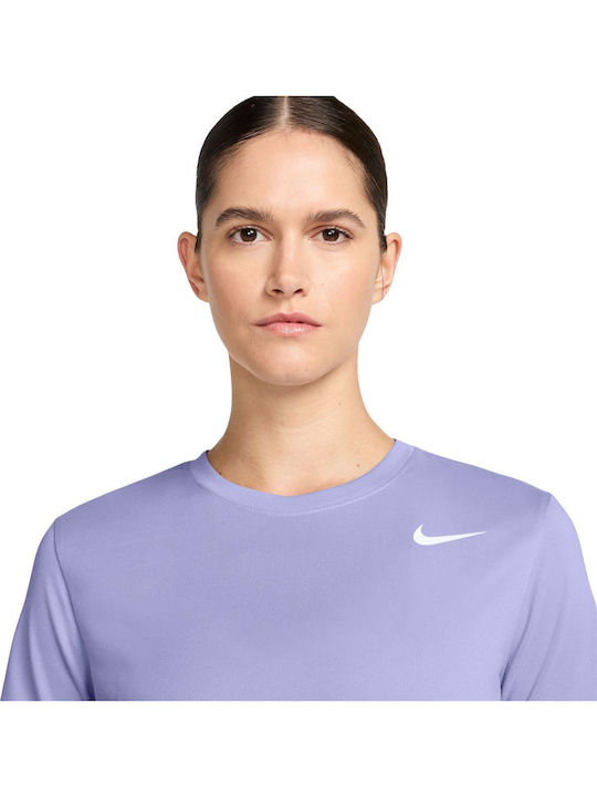 Дамска Спортна T-shirt Dri-Fit Лилава Ice