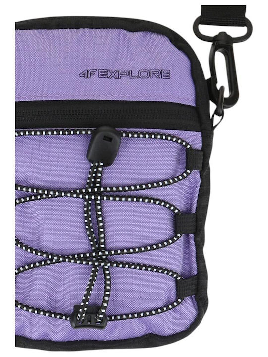 4F Kids Bag Shoulder Bag Purple 12.5cmcm