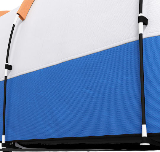 Outsunny Outsunny Camping Tent Tunnel Orange with Double Cloth 3 Seasons for 3 People 420x200x150cm