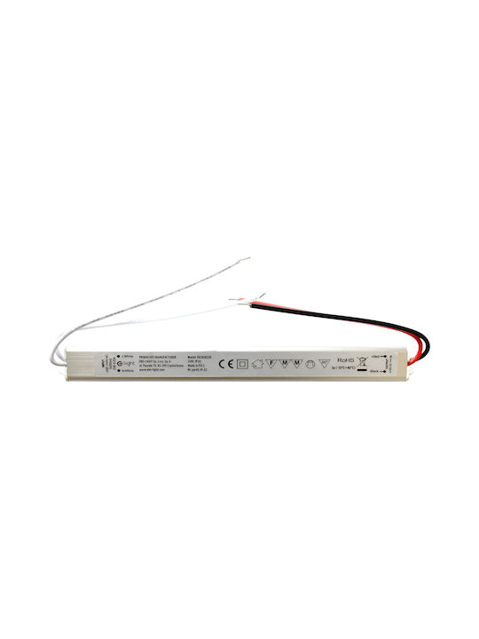 Eko Light Παραλληλόγραμμο LED Panel 24W 19.2x1.8εκ.