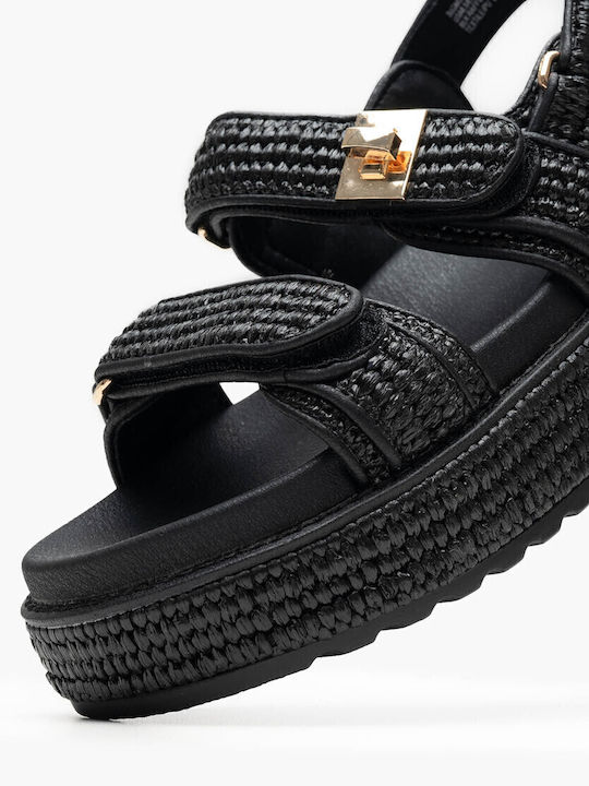 Steve Madden Big Mona Σανδάλια Μαύρα