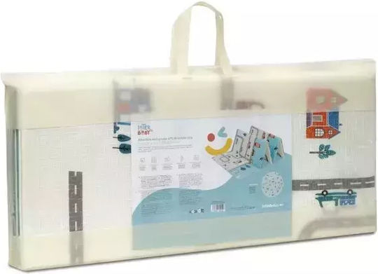Interbaby Χαλάκι Δραστηριοτήτων Cars Γαλάζιο 180x200cm