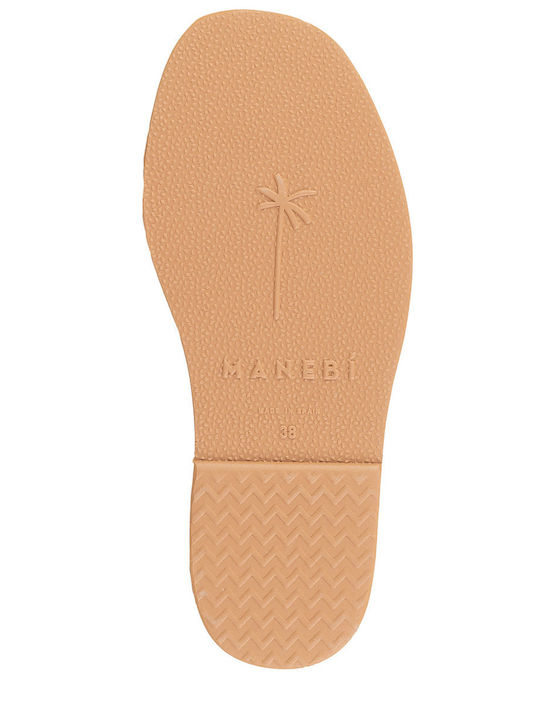 Flache Sandalen für Damen in Blau Farbe