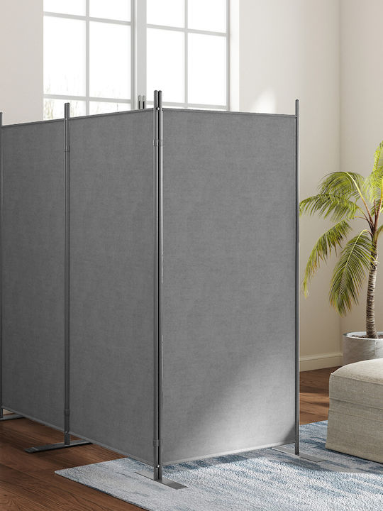 Outsunny Decorativ Paravan Metalic 252x176cm