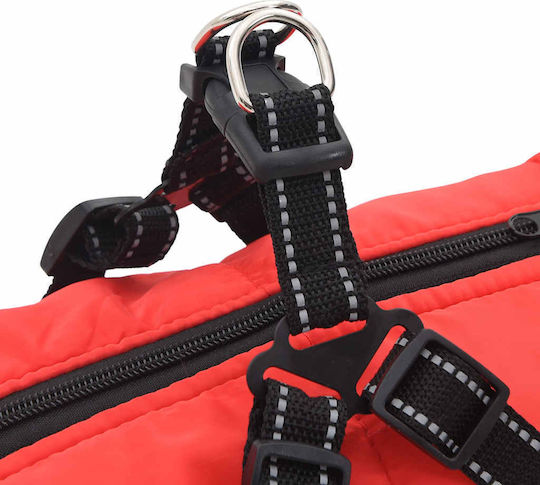 vidaXL Hundemantel Rot