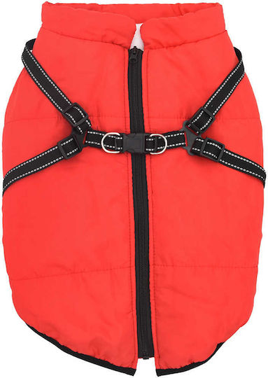 vidaXL Hundemantel Rot