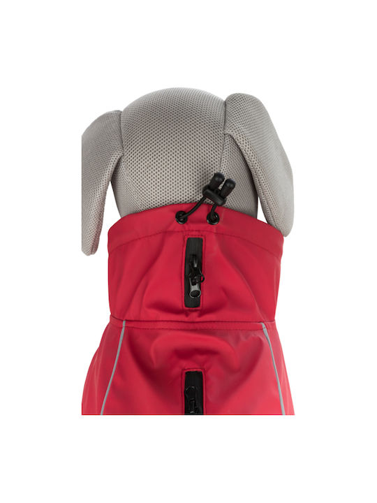 Trixie Vimy Red Waterproof Dog Coat XSmall with 30cm Back Length