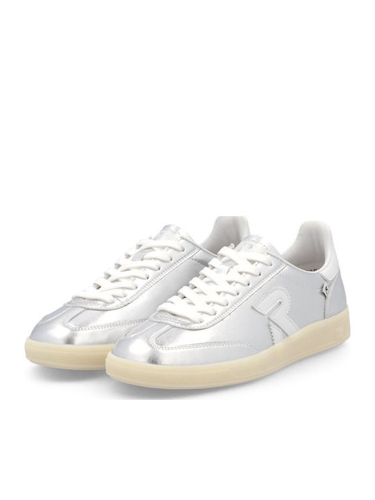 Γυναικεία Ανατομικά Sneakers Ασημί