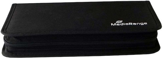 MediaRange Portable Case CD & DVD Box51 for 48CD/DVD Black