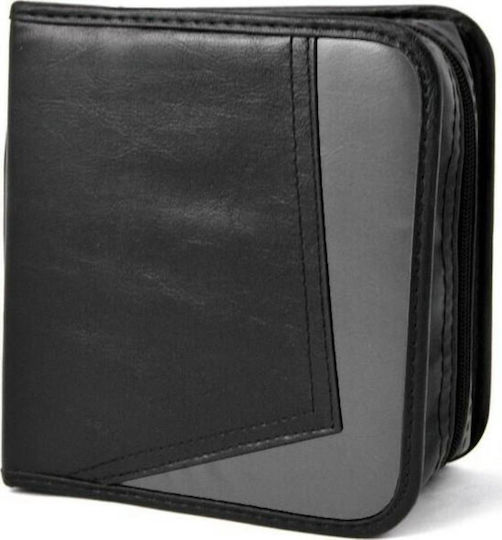 Autoline Portable Case CD & DVD 10034 Onyx Line Black/Grey 52 slots