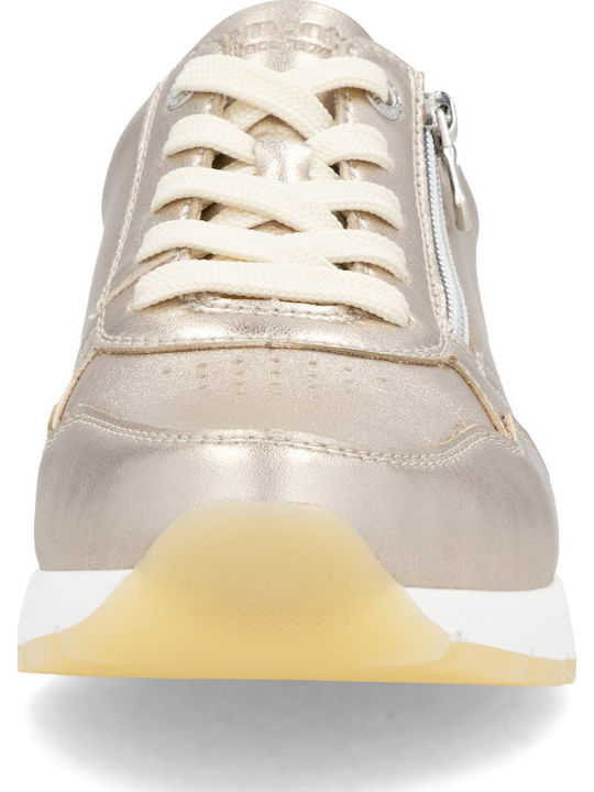 Γυναικεία Ανατομικά Sneakers Χρυσό