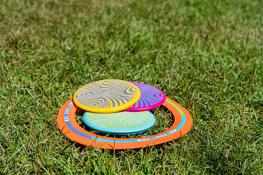 Waboba Backnine Set Frisbee Silicone (Various Designs/Colours)