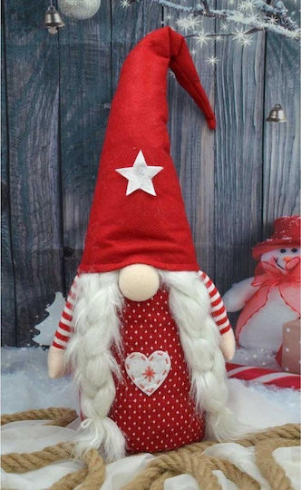 Dekorativer Weihnachtsmann Rot aus Kunststoff
