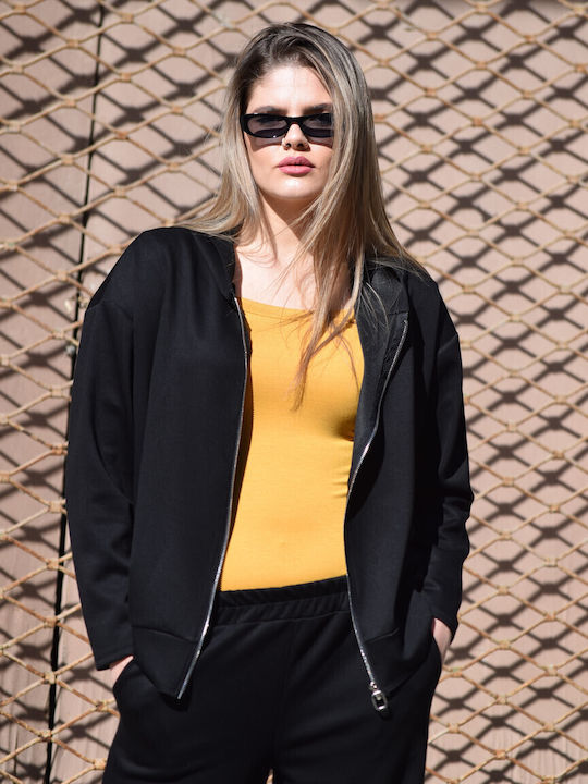 Women's Black Set with Pants with Elastic