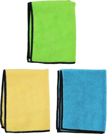Dunlop Car Microfiber Cleaning Cloths for Car Windows 40x35cm 10 Pieces