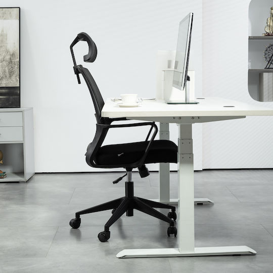 HomCom HomCom Bürostuhl Schwarz