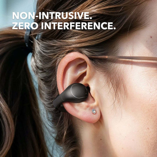 Soundcore by Anker C40i Open Ear Bluetooth Handsfree Ακουστικά με Αντοχή στον Ιδρώτα και Θήκη Φόρτισης Μαύρα