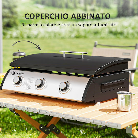 Outsunny Plită comercială 7.5kW