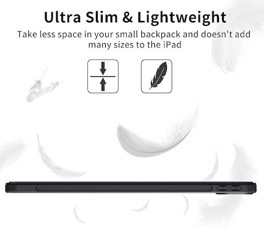 Revomag Husa Ultra Slim Flip Cover Μαύρη (Apple iPad (A16) 11-inch, 10.9-inch (2022))