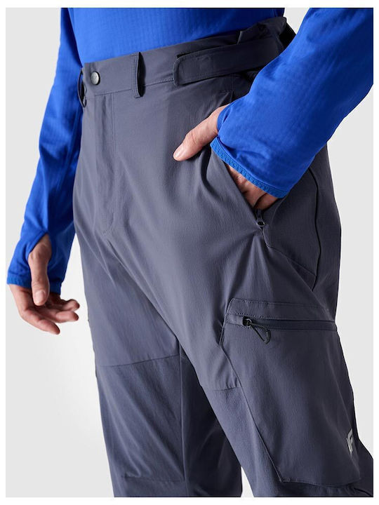 4F Functional 4FWSS25TFTRM0791 22S Men's Long Hiking Trousers Gray