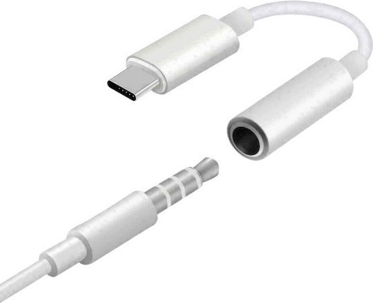 Конвертор USB-C / 3.5mm мъжки към USB-C / 3.5mm мъжки 1бр CA-DT350
