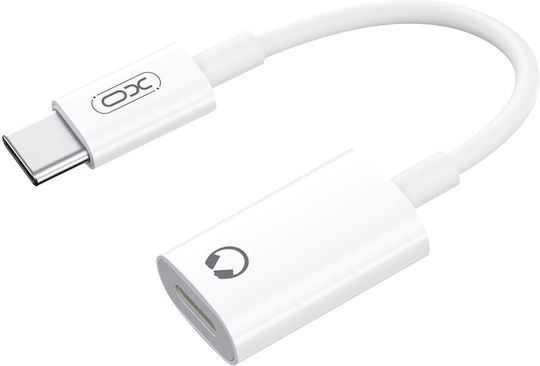 XO USB-C / Lightning Männlich Zu USB-C / Lightning Weiblich Konverter Weiß 1 Stück