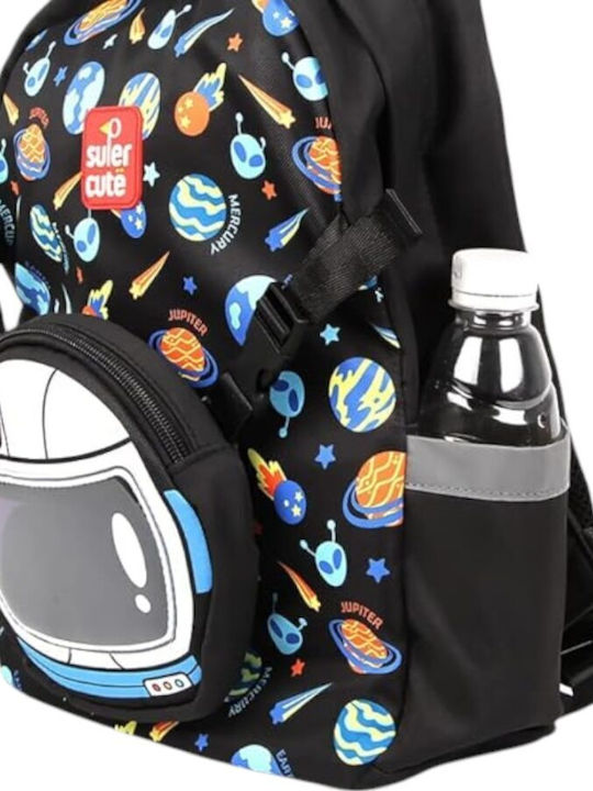 Super Cute Ghiozdan De Spate pentru Scoala Primara Negru