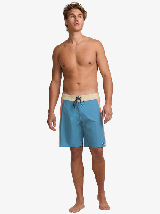 D Bah Pro Men's Swimwear Bermuda Glacier Blue