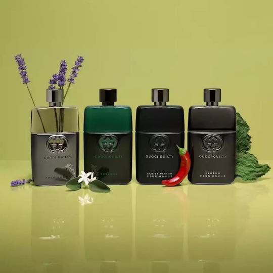 Gucci Guilty Pour Herren Set mit Eau de Parfum und Duschgel 3Stück