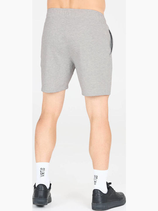 Sportliche Herrenshorts Light Grey Melange - Grey