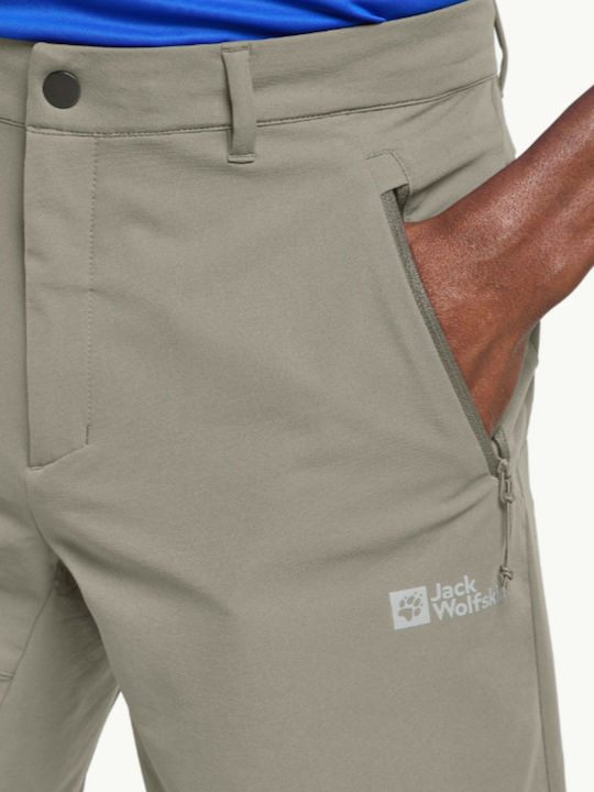 Jack Wolfskin Men's Hiking Short Trousers Green