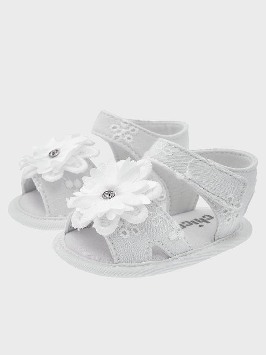 Chicco Baby Sandals White Bandal Nenita