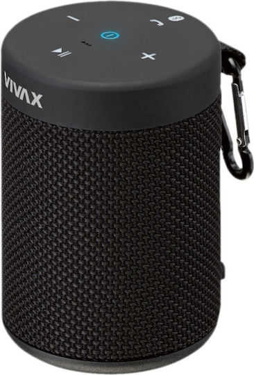 Vivax BS-50 Boxă Bluetooth 5W cu Radio și Durată de Baterie până la 4 ore Negru