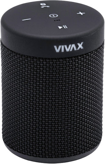 Vivax BS-50 Boxă Bluetooth 5W cu Radio și Durată de Baterie până la 4 ore Negru