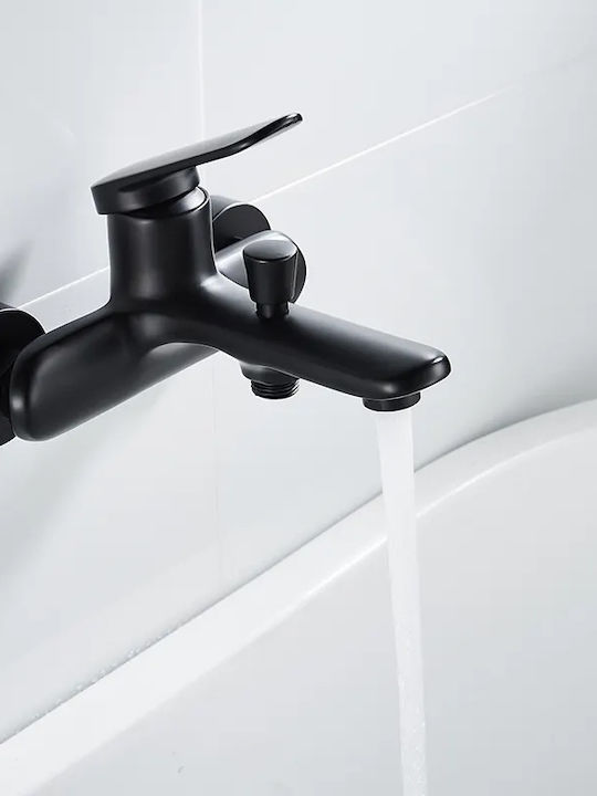 Bruno Mischung Bade- / Duscharmatur Badewanne Schwarz