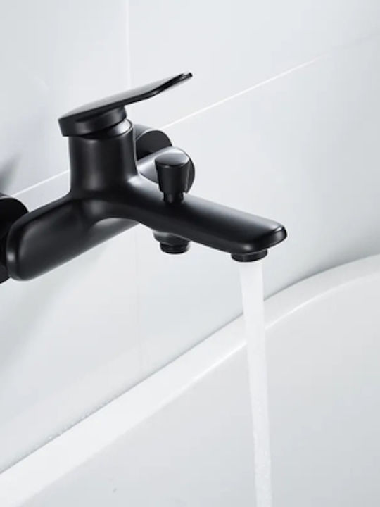 Bruno Mischung Bade- / Duscharmatur Badewanne Schwarz